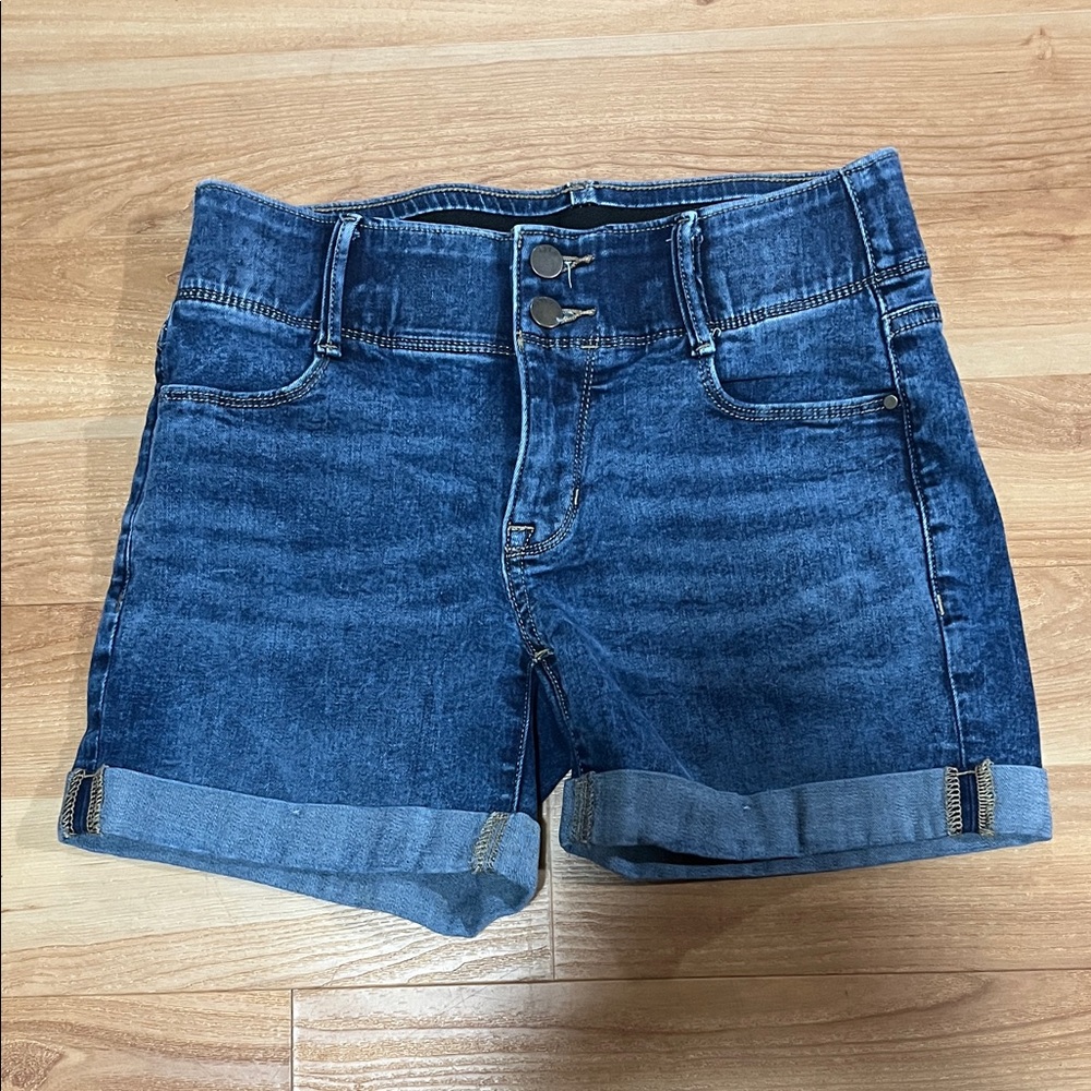 Apt. 9 Dark Blue Jean Shorts